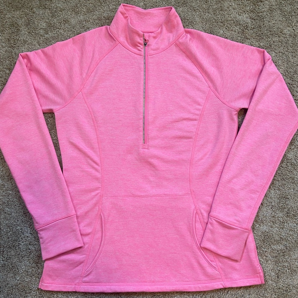 LUCY | Pink Half-Zip Jacket